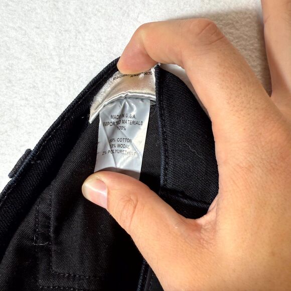 Citizen's of Humanity by Jerome Dahan Black Straight Leg Pants Mens Size 36 x 31 - Picture 9 of 13